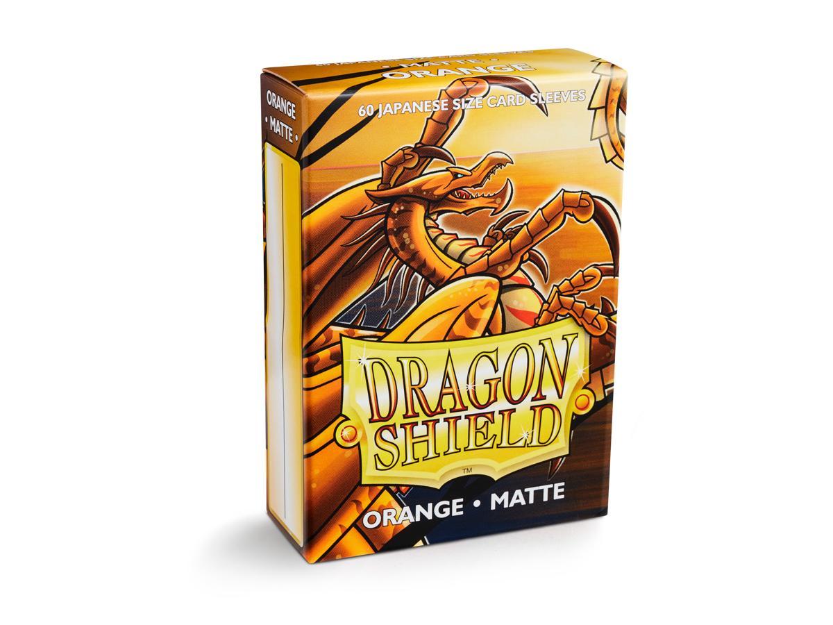 Dragon Shield Matte Sleeve - Orange ‘Kurang’ 60ct | Tacoma Games