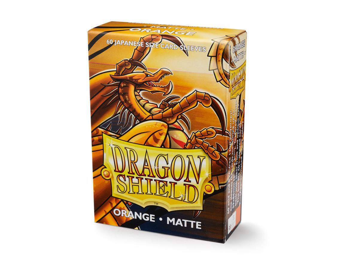 Dragon Shield Matte Sleeve - Orange ‘Kurang’ 60ct | Tacoma Games