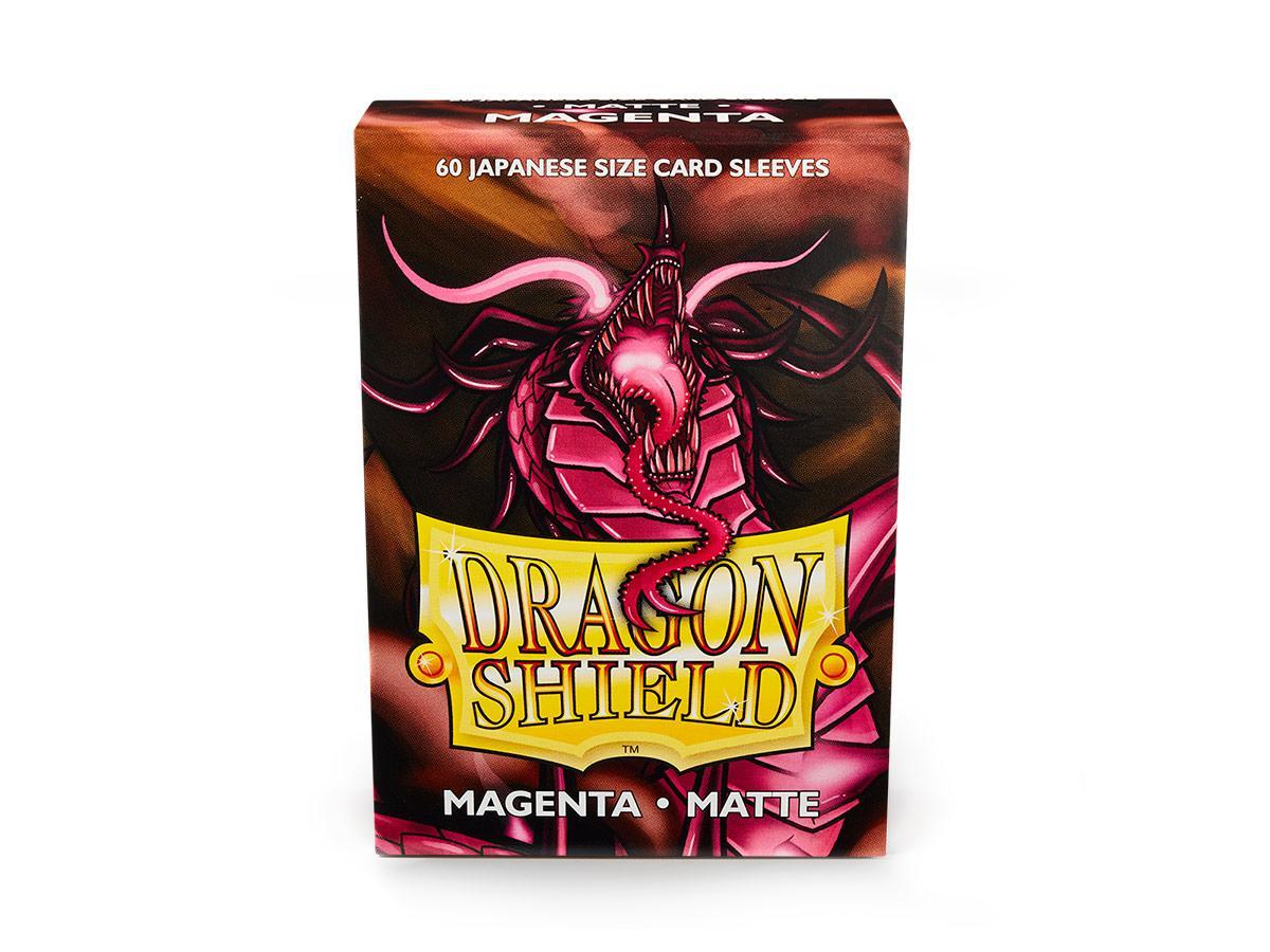 Dragon Shield Matte Sleeve - Magenta ‘Demato’ 60ct | Tacoma Games