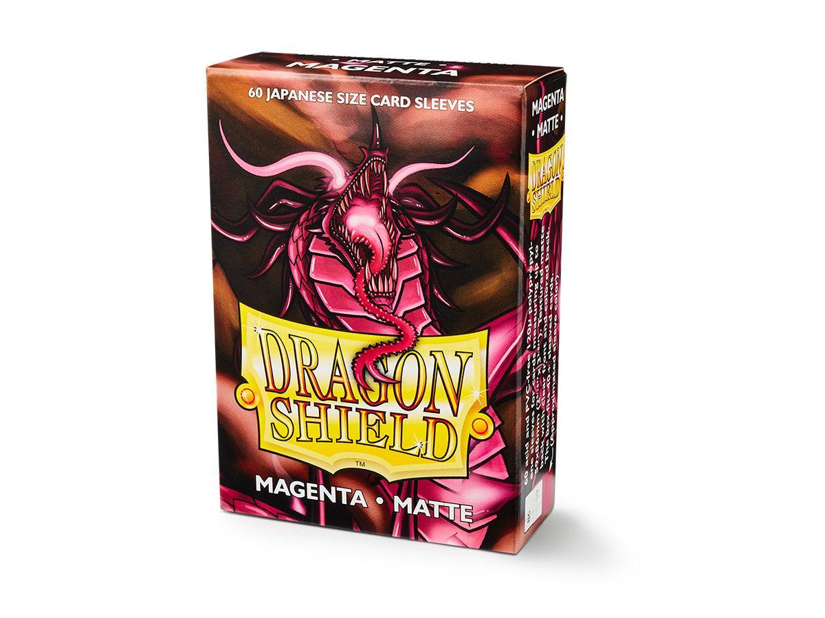 Dragon Shield Matte Sleeve - Magenta ‘Demato’ 60ct | Tacoma Games