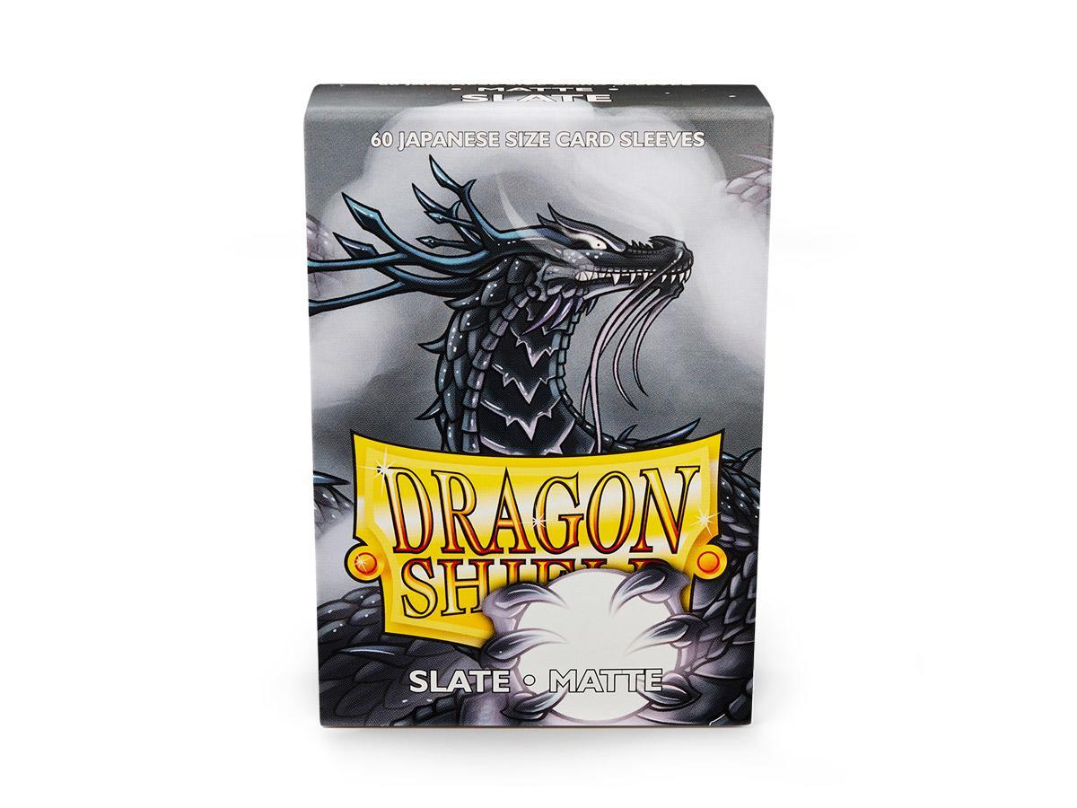 Dragon Shield Matte Sleeve - Slate ‘Lithos’ 60ct | Tacoma Games