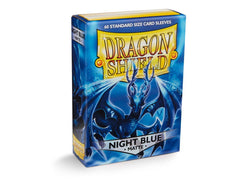 Dragon Shield Matte Sleeve - Night Blue ‘Xon’ 60ct | Tacoma Games