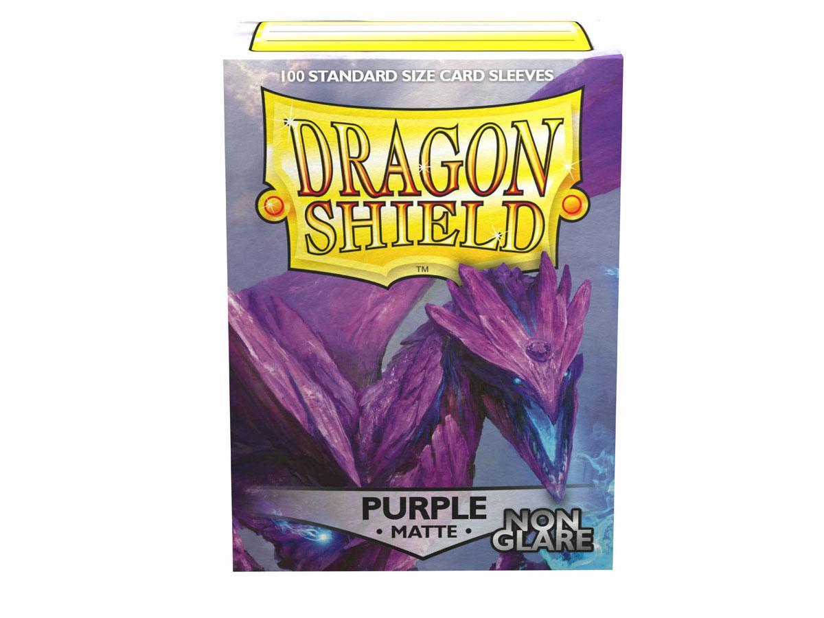 Dragon Shield Non-Glare Sleeve - Purple 'Amifist' 100ct Tacoma Games Dragon Shield Non-Glare Sleeve - Purple 'Amifist' 100ct Tacoma Games