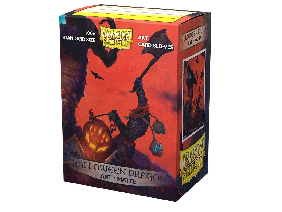 Dragon Shield Art Sleeve - ‘Halloween Dragon’ 100ct | Tacoma Games