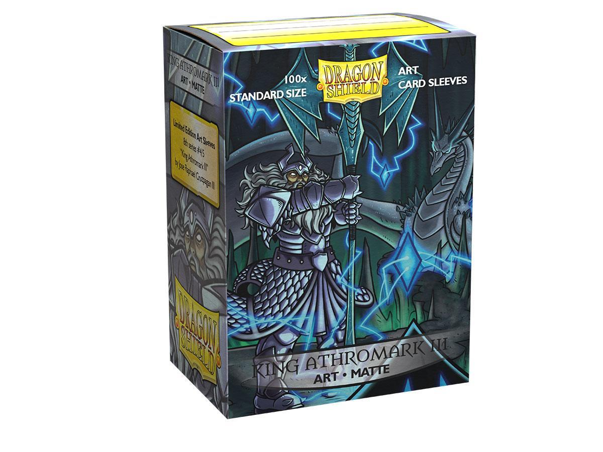 Dragon Shield Art Sleeve - ‘King Athromark III’ 100ct | Tacoma Games