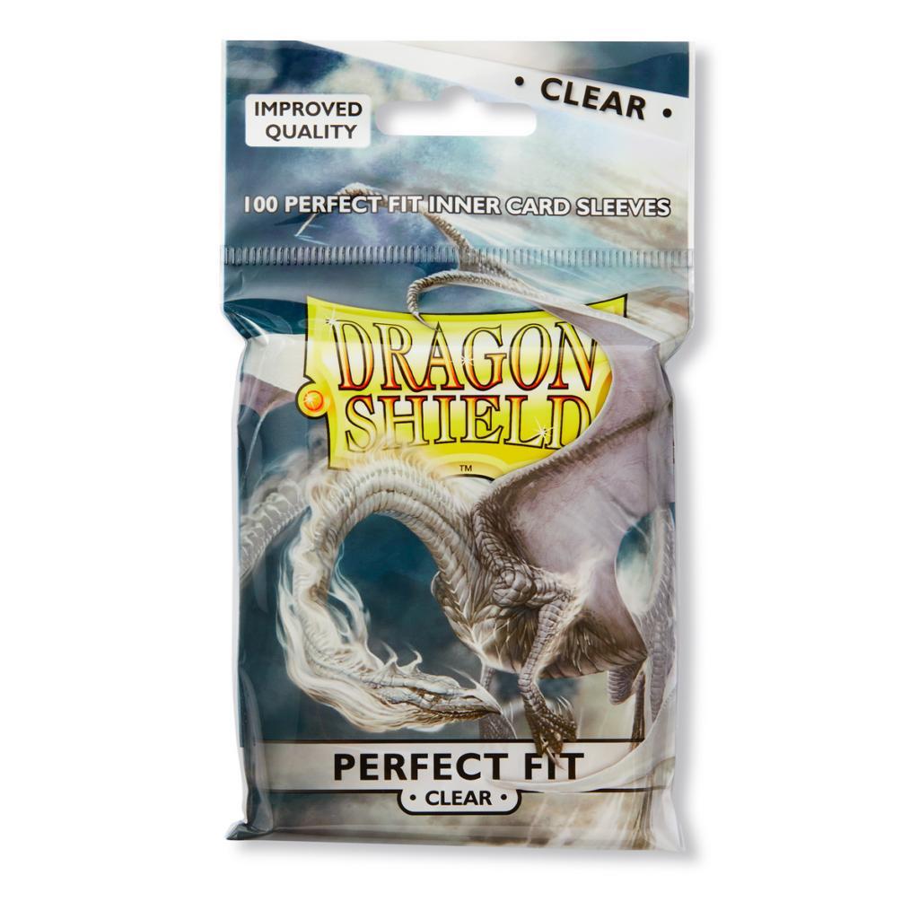 Dragon Shield Perfect Fit Sleeve - Clear 'Sanctus' 100ct – Tacoma
