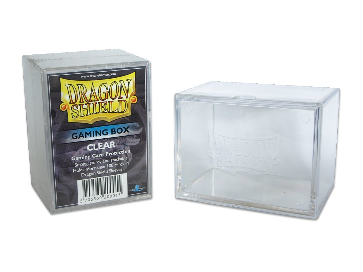 Dragon Shield Gaming Box – Clear | Tacoma Games