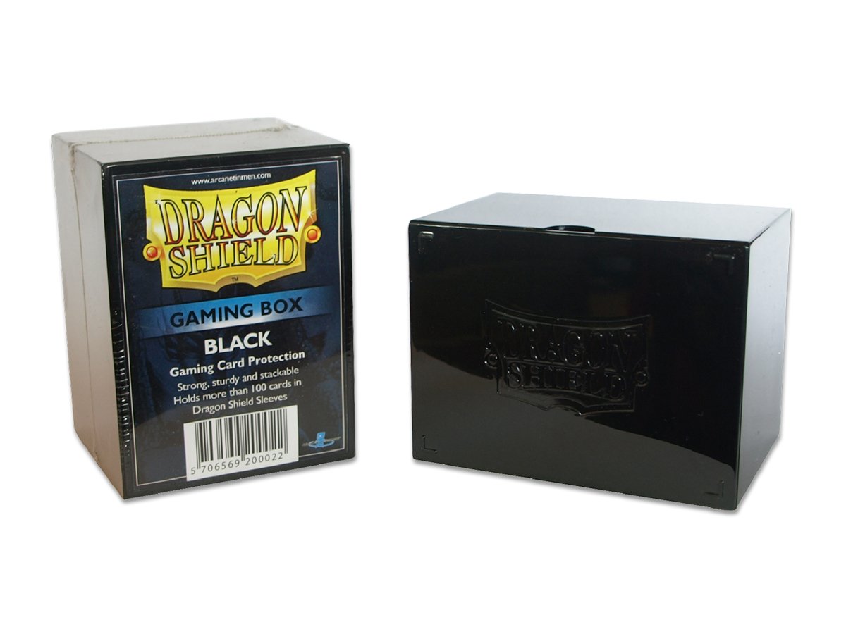 Dragon Shield Gaming Box – Black | Tacoma Games