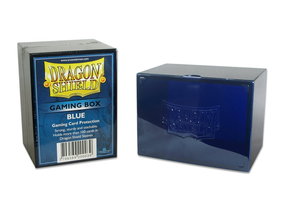 Dragon Shield Gaming Box – Blue | Tacoma Games