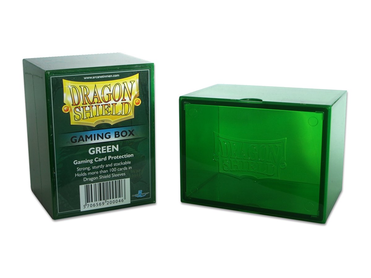 Dragon Shield Gaming Box – Green | Tacoma Games