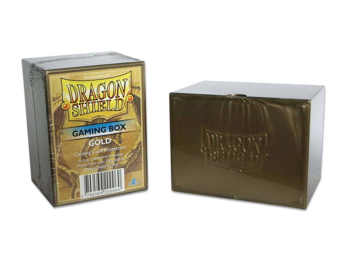 Dragon Shield Gaming Box – Gold | Tacoma Games