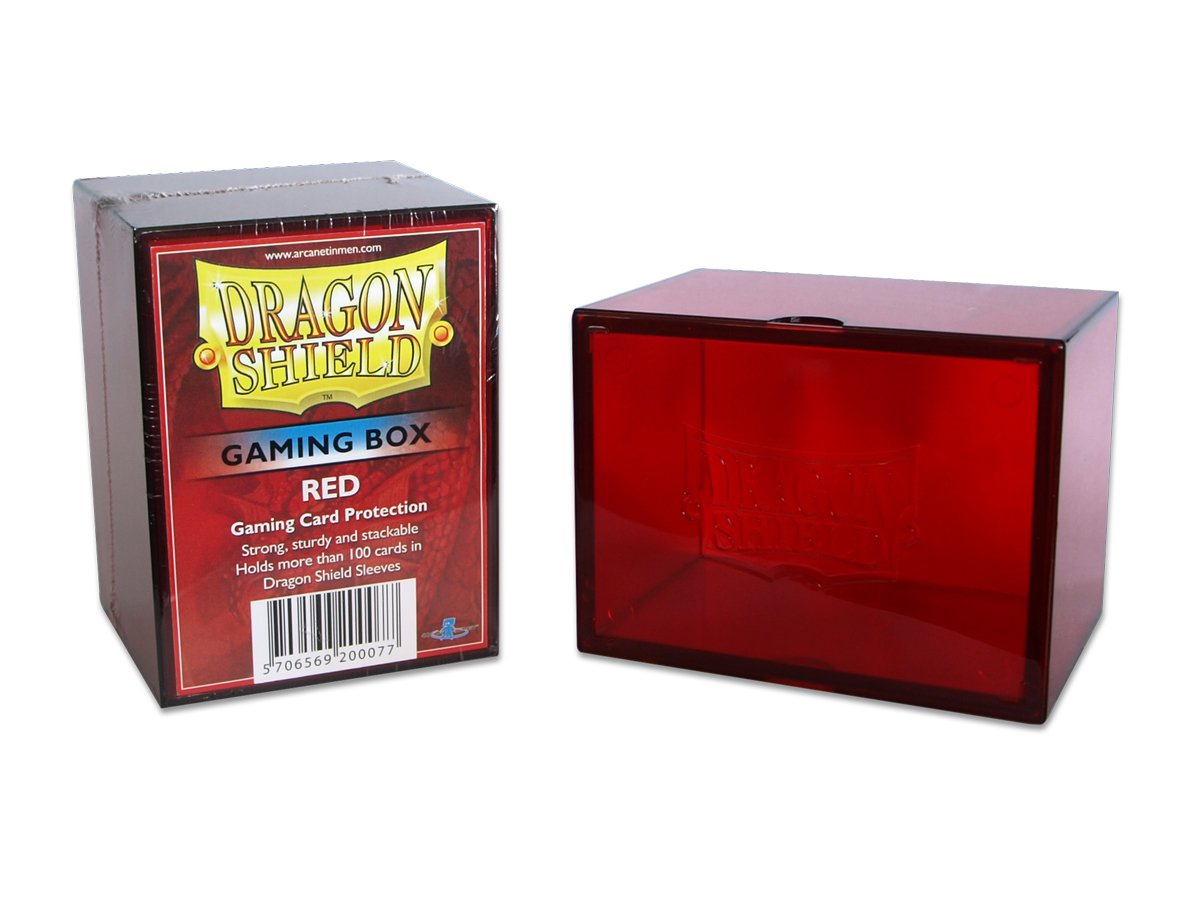 Dragon Shield Gaming Box – Red | Tacoma Games