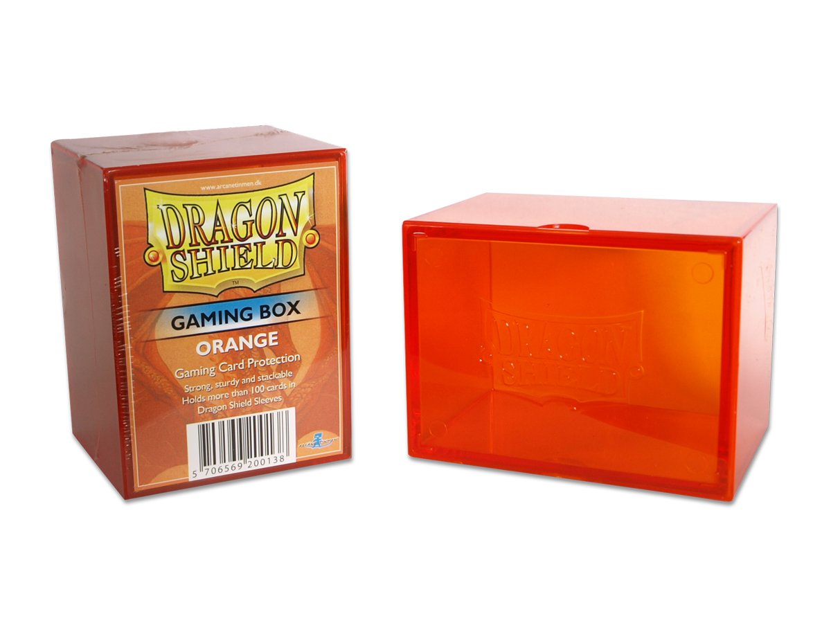 Dragon Shield Gaming Box – Orange | Tacoma Games