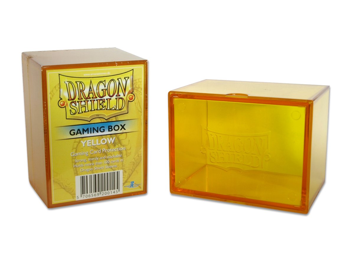 Dragon Shield Gaming Box – Yellow | Tacoma Games