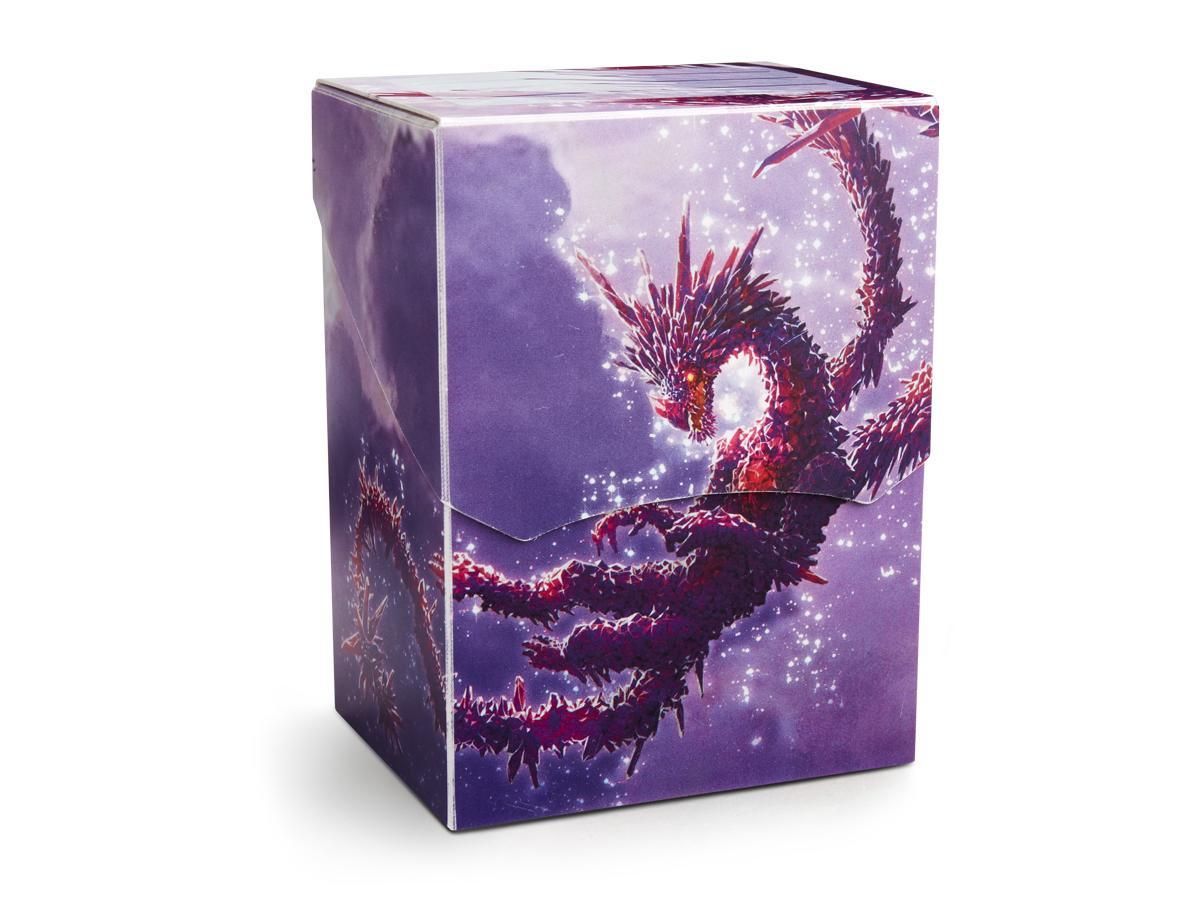 Dragon Shield Deck Shell –  Clear Purple ‘Racan’ | Tacoma Games