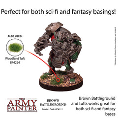 The ARMY PAINTER: Battlefields Essentials - Basing: Brown Battleground | Tacoma Games