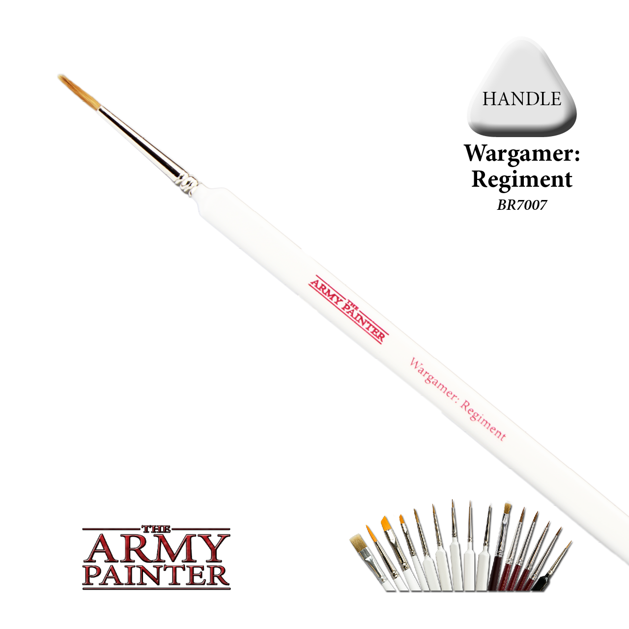 The ARMY PAINTER: Brushes - Wargamer: Regiment | Tacoma Games
