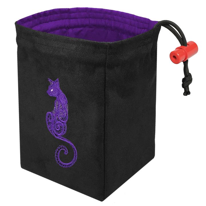 Baroque Cat Dice Bag | Tacoma Games