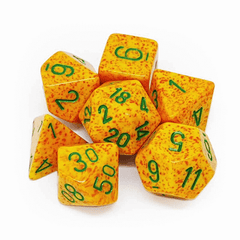 Chessex: Speckled Lotus 7-Die Set | Tacoma Games