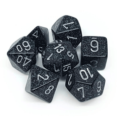 Chessex: Speckled Ninja 7-Die Set | Tacoma Games