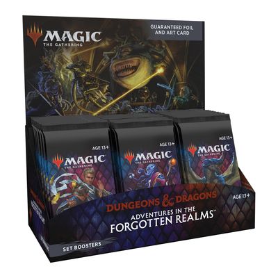 Magic: the Gathering Adventures in the Forgotten Realms - SET Booster Box | Tacoma Games