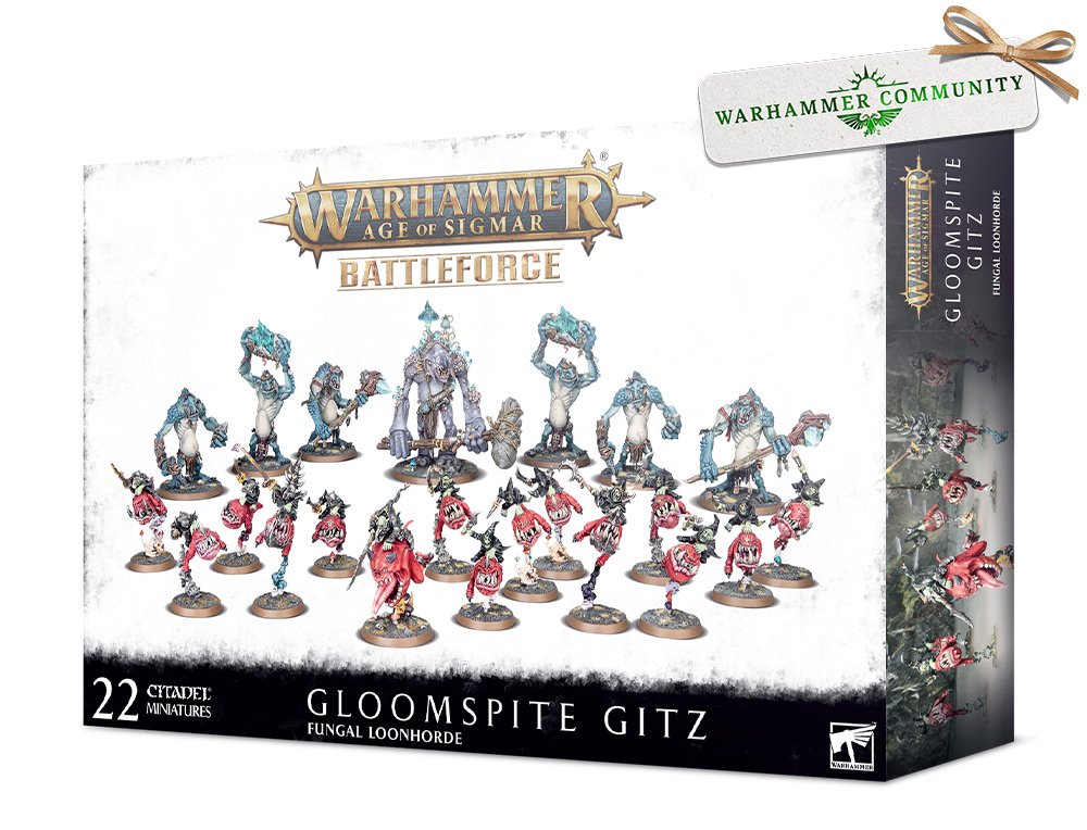 Gloomspite Gitz Battleforce – Fungal Loonhorde | Tacoma Games
