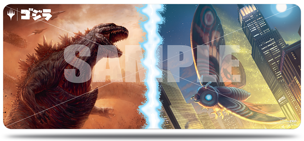 UltraPRO Magic: the Gathering - Ikoria Godzilla-Mothra 6ft Table Mat | Tacoma Games
