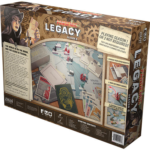 Pandemic Legacy Season 0 | Tacoma Games