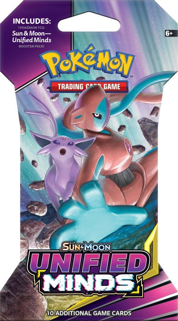 POKMON TCG Unified Minds Blister Tacoma Games POKMON TCG Unified Minds Blister Tacoma Games