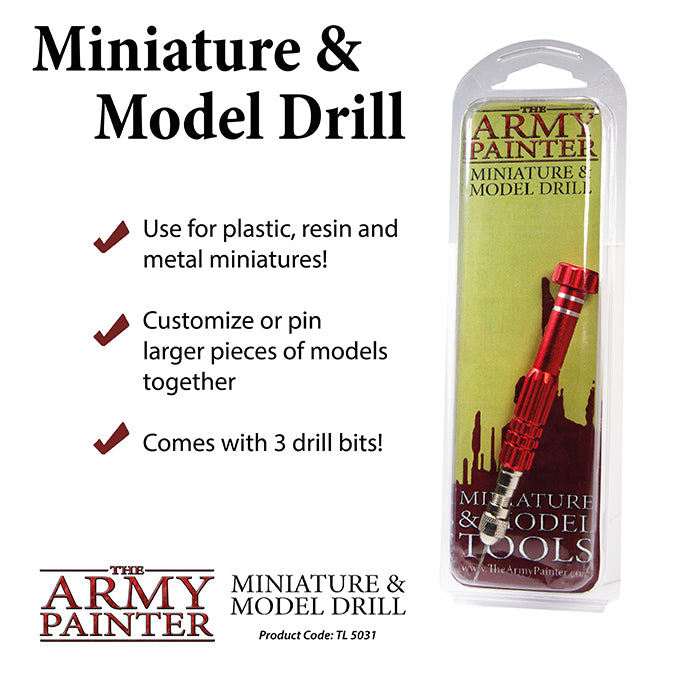 The ARMY PAINTER: Hobby Tools - Miniature and Model Drill | Tacoma Games