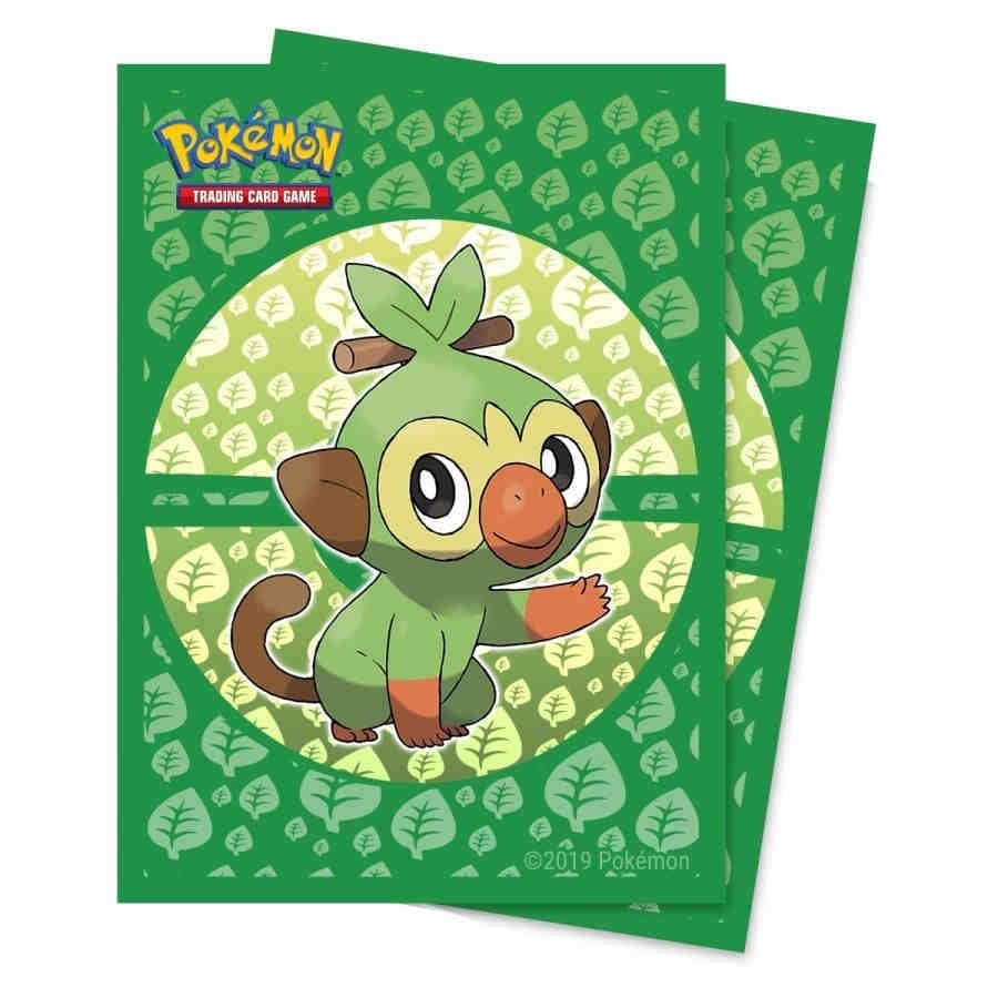 ULTRA PRO: POKEMON DECK PROTECTOR - SWORD AND SHIELD:- GROOKEY STANDARD 100CT | Tacoma Games