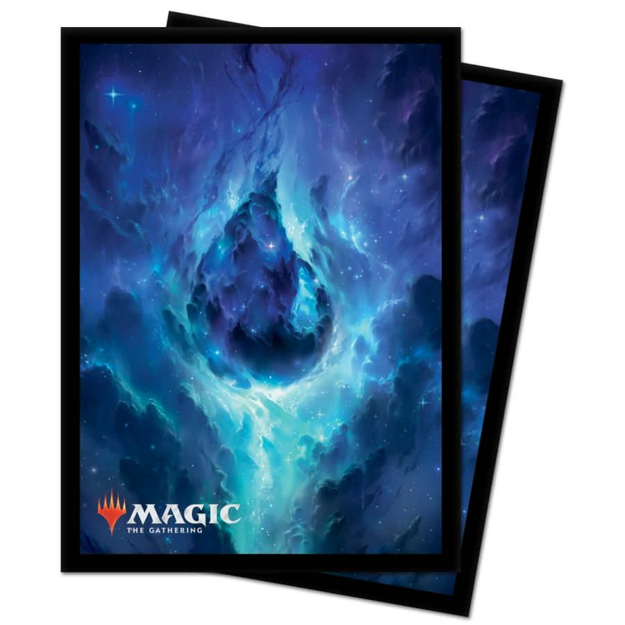 ULTRA PRO: MAGIC THE GATHERING DECK PROTECTOR - CELESTIAL LANDS - ISLAND (100CT) | Tacoma Games