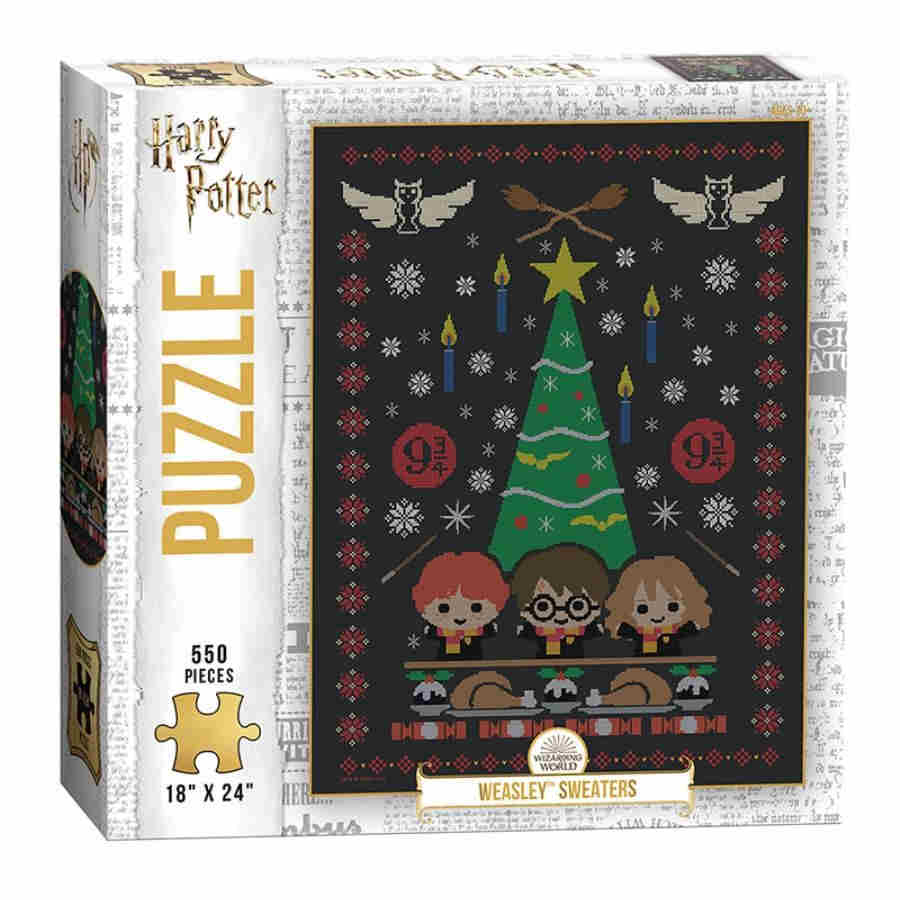 Harry Potter Weasly Sweaters Puzzle | Tacoma Games