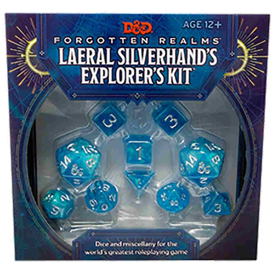 DUNGEONS & DRAGONS: FORGOTTEN REALMS - LAERAL SILVERHAND'S EXPLORER'S KIT | Tacoma Games