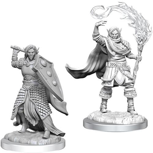 D&D Nolzur's Marvelous Unpainted Minis: W16 Male Elf Cleric | Tacoma Games