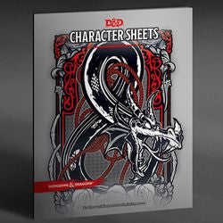 Dungeons & Dragons: Character Sheets | Tacoma Games