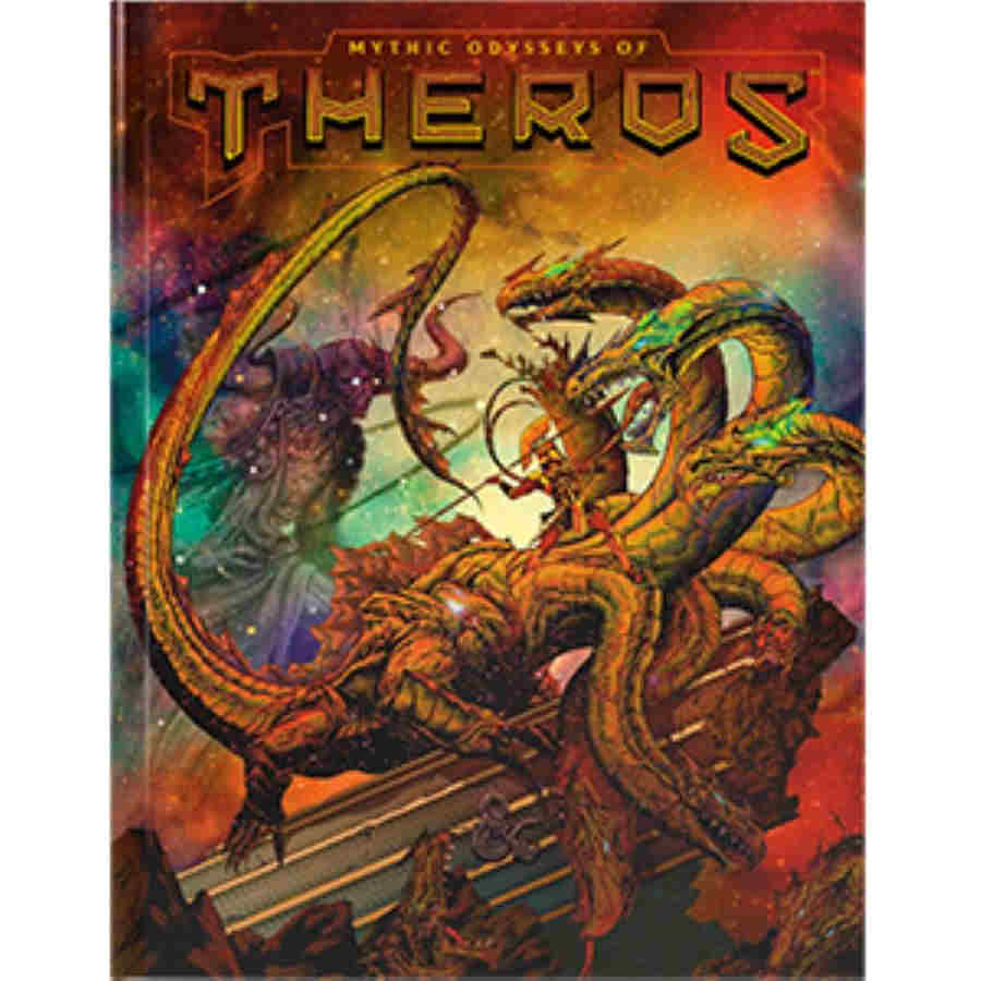 Dungeons and Dragons 5th Edition: Mythic Odysseys of Theros (Exclusive Alternate Art Cover) | Tacoma Games