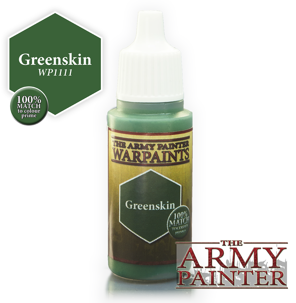The ARMY PAINTER: Acrylics Warpaint - Greenskin | Tacoma Games
