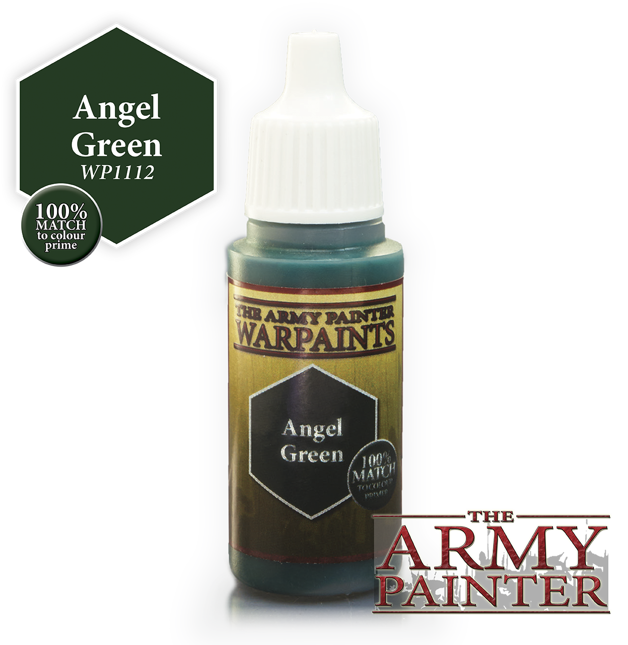 The ARMY PAINTER: Acrylics Warpaint - Angel Green | Tacoma Games