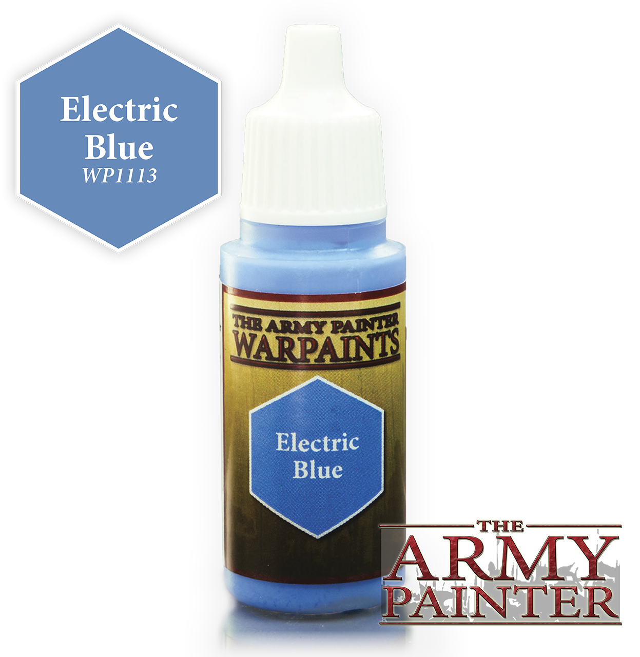 The ARMY PAINTER: Acrylics Warpaint - Electric Blue | Tacoma Games