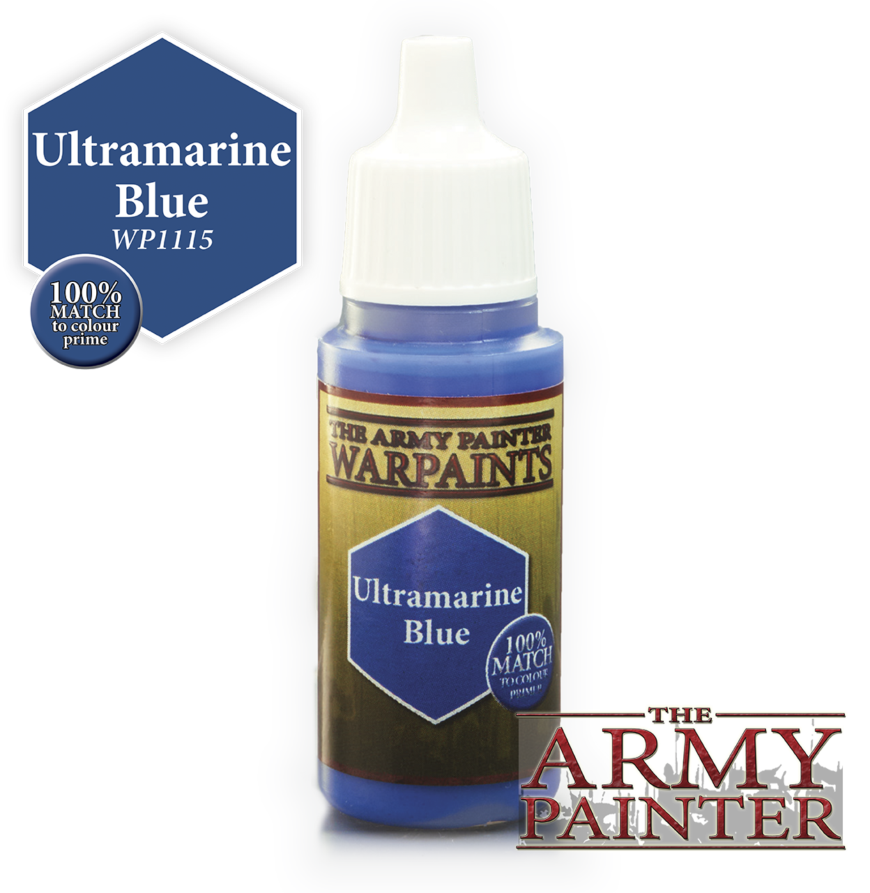 The ARMY PAINTER: Acrylics Warpaint - Ultramarine Blue | Tacoma Games