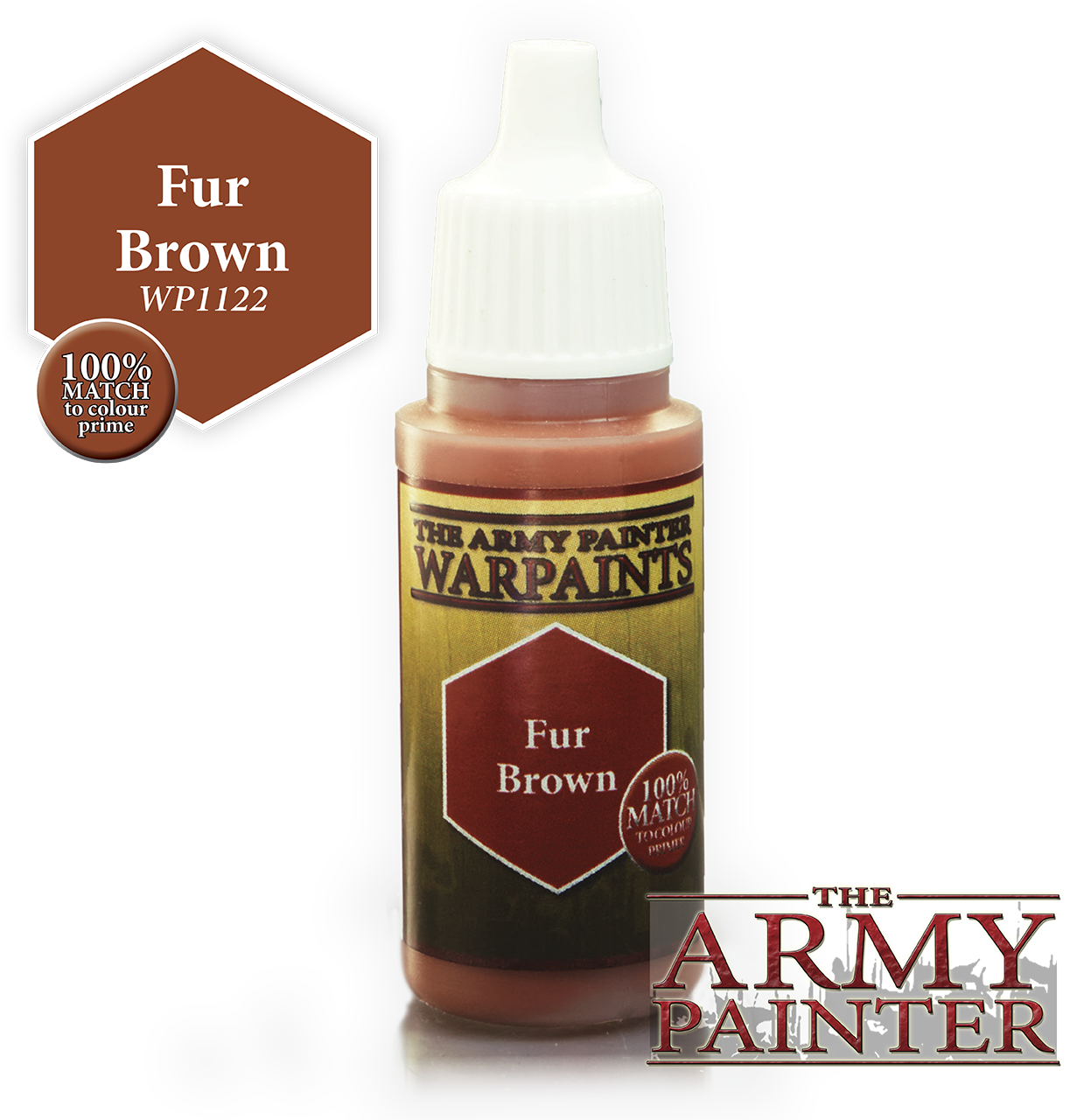 The ARMY PAINTER: Acrylics Warpaint - Fur Brown | Tacoma Games