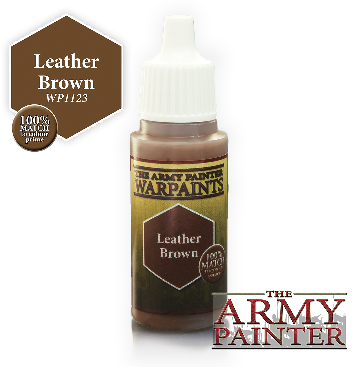 The ARMY PAINTER: Acrylics Warpaint - Leather Brown | Tacoma Games