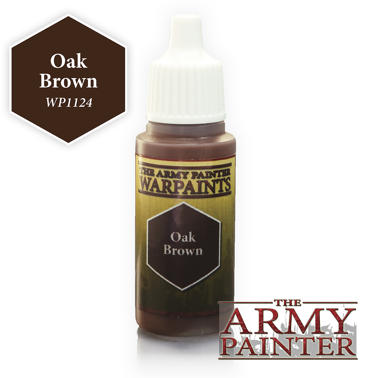 The ARMY PAINTER: Acrylics Warpaint - Oak Brown | Tacoma Games