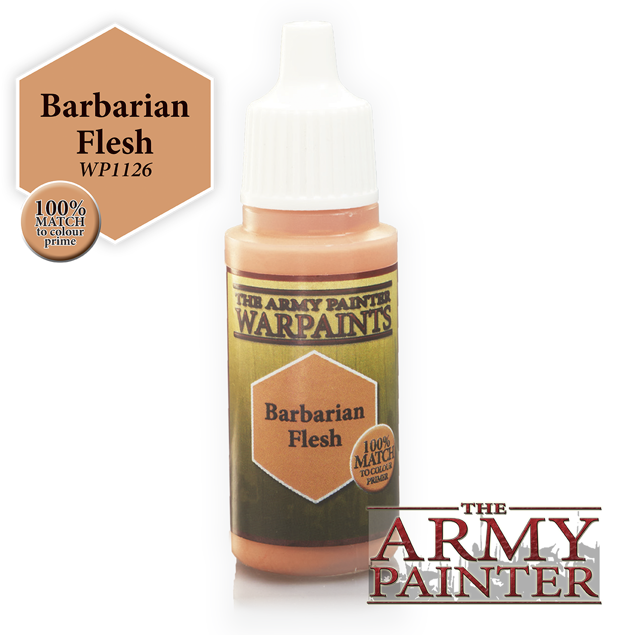 The ARMY PAINTER: Acrylics Warpaint - Barbarian Flesh | Tacoma Games