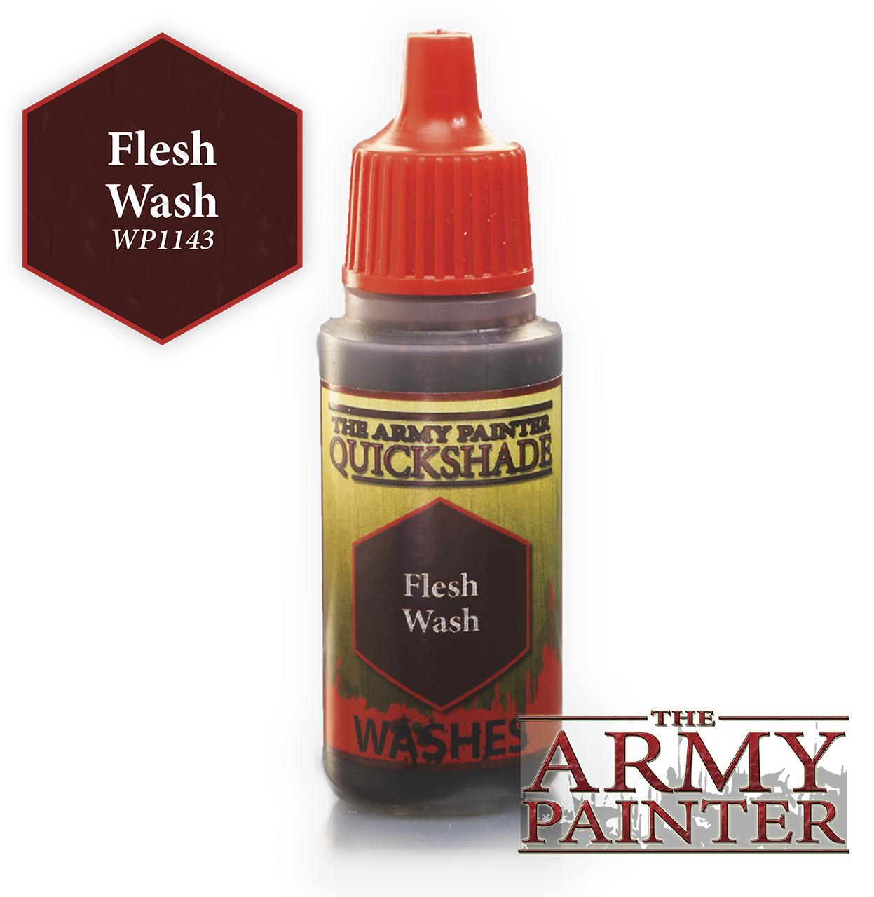 The ARMY PAINTER: Washes Warpaints - Flesh Wash | Tacoma Games