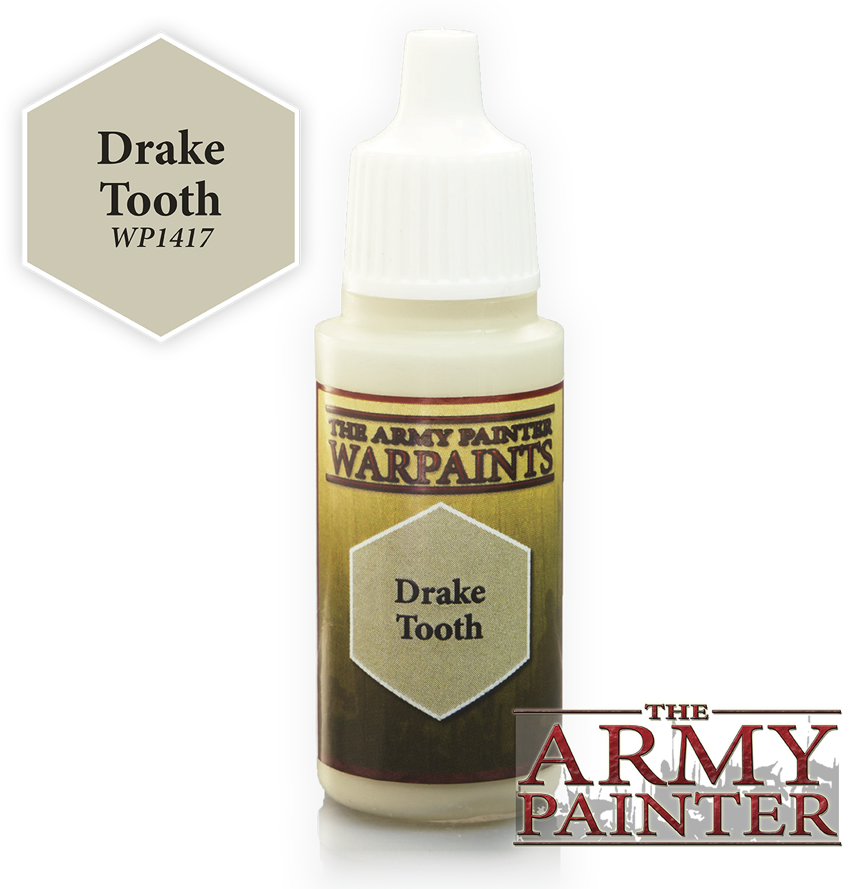 The ARMY PAINTER: Acrylics Warpaint - Drake Tooth | Tacoma Games