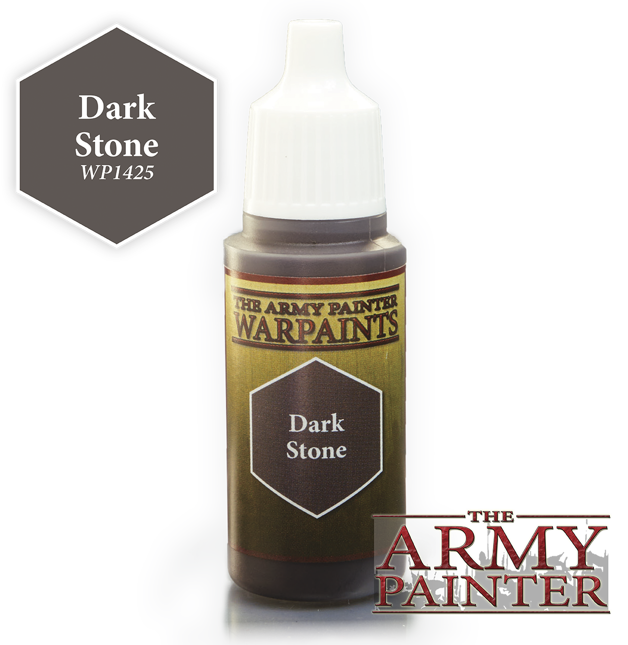The ARMY PAINTER: Acrylics Warpaint - Dark Stone | Tacoma Games