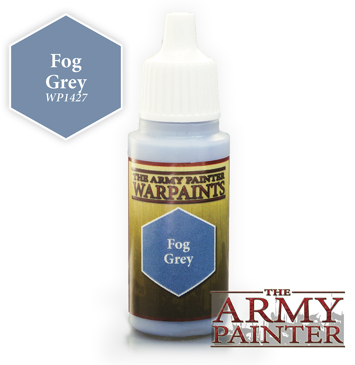 The ARMY PAINTER: Acrylics Warpaint - Fog Grey | Tacoma Games