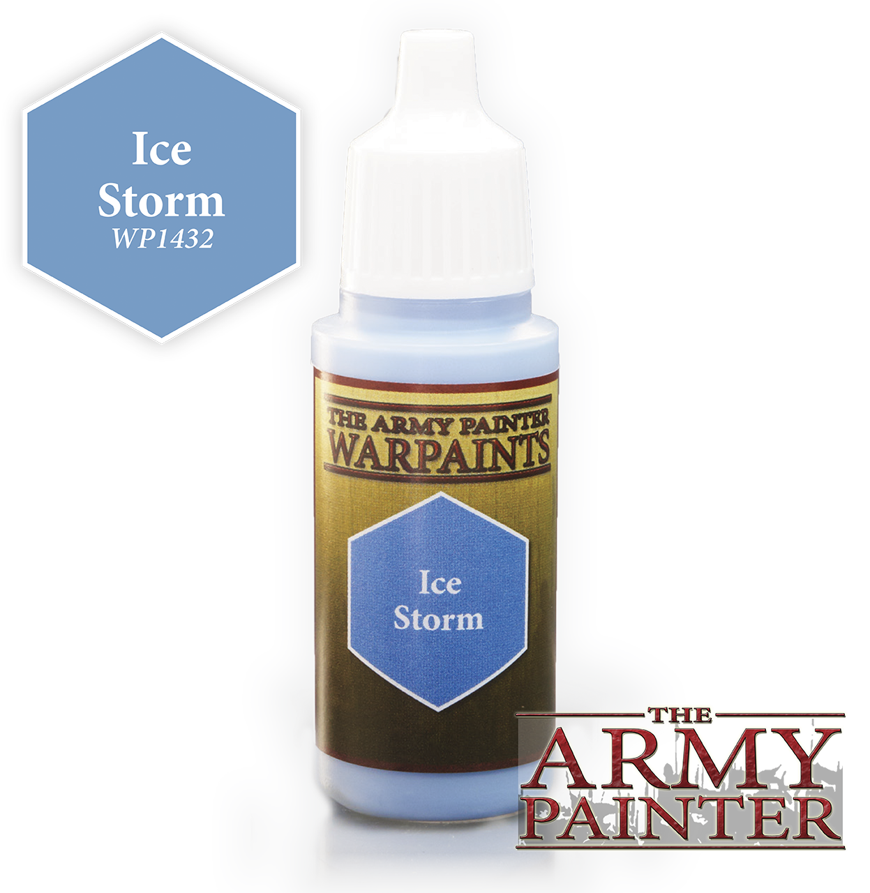 The ARMY PAINTER: Acrylics Warpaint - Ice Storm | Tacoma Games